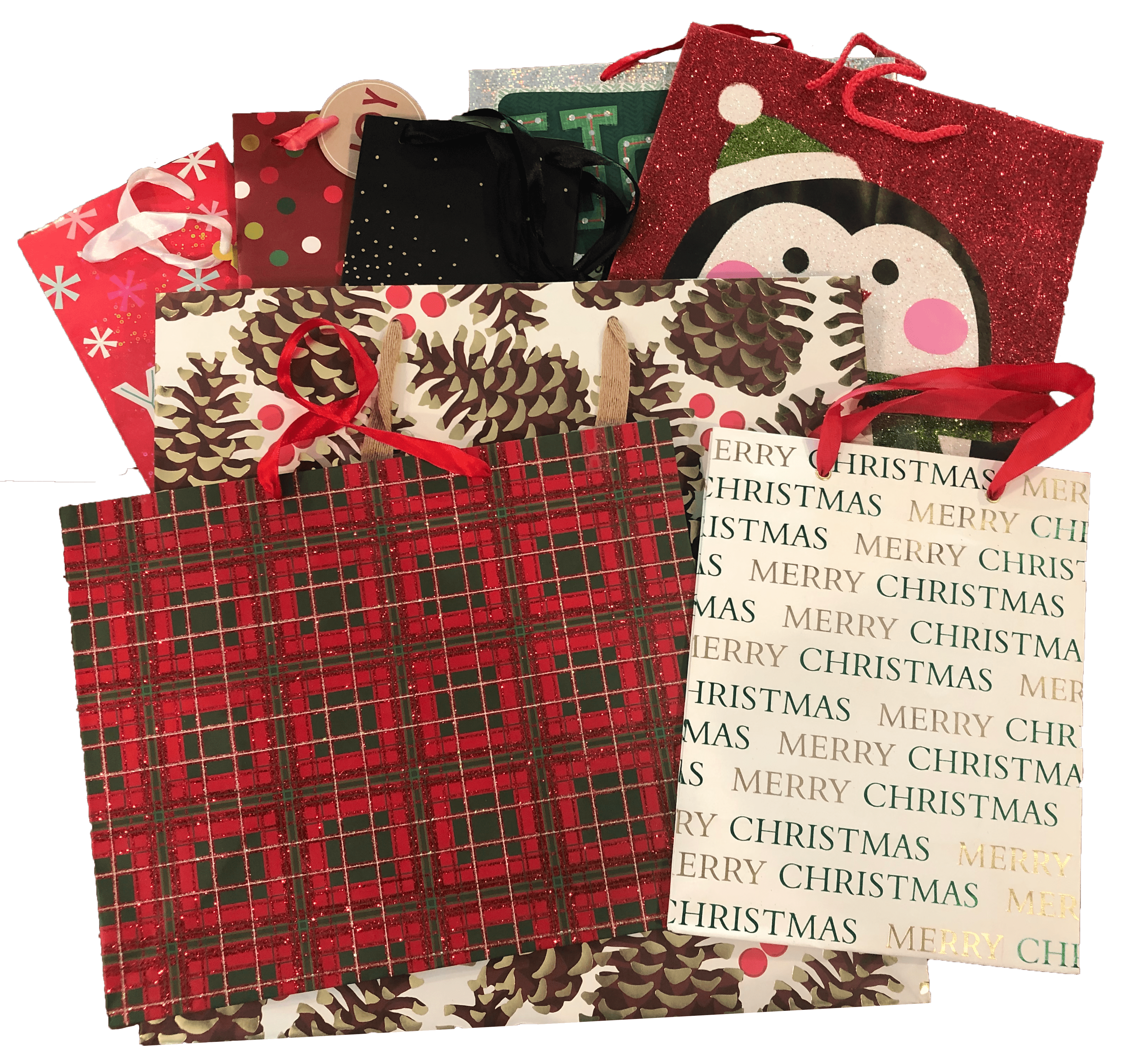 Holiday gift bags