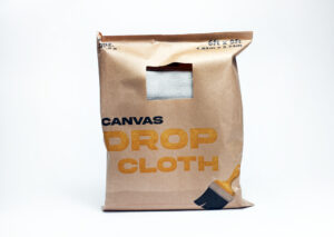 Paperlock bag with dropcloth