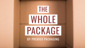 Gráfico del podcast El paquete completo; podcast de Premier Packaging