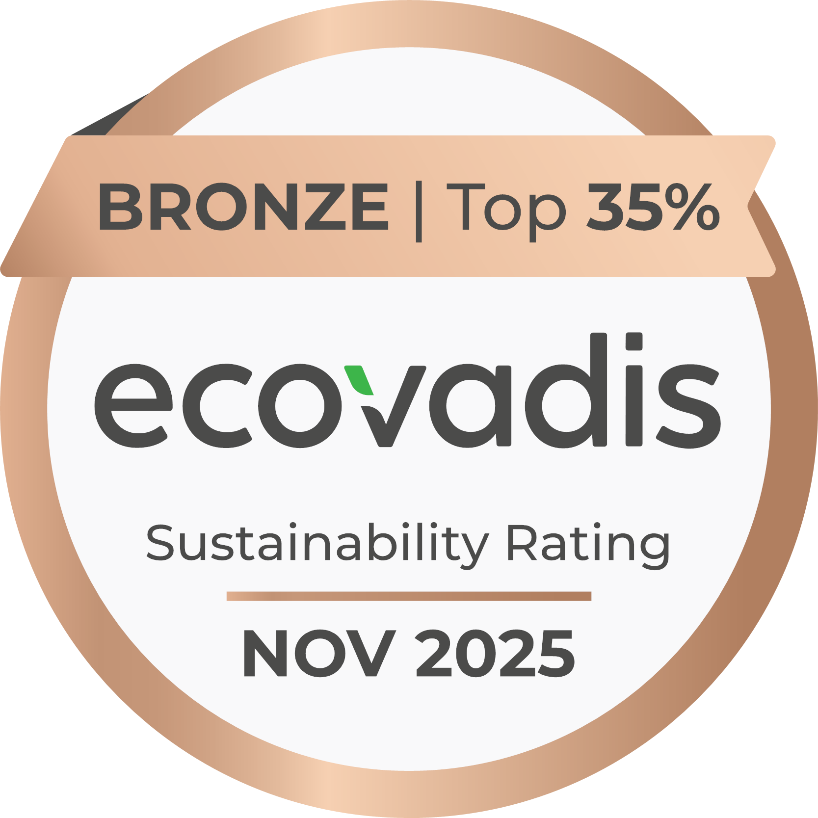 Premier Packaging obtuvo la medalla de bronce de EcoVadis 2025
